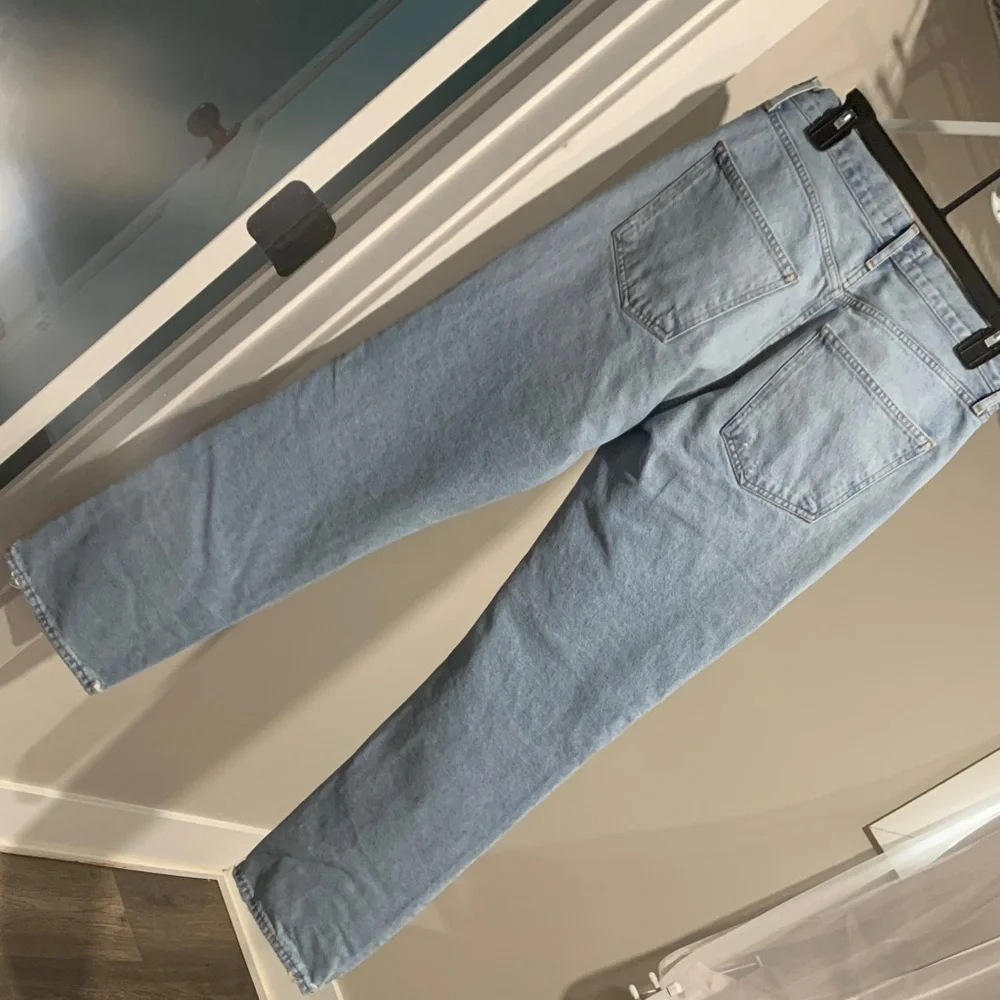 Agolde Sky Blue Denim Jeans - Picture 4 of 4